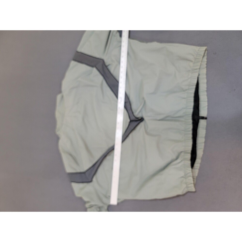 US Army PT Jacket Mens Gray Reflective Chevron Full Zip Windbreaker Training - Picture 11 of 15